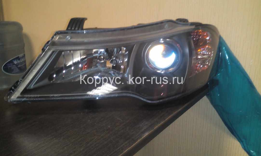 Фара левая (под корректор) (08-) (e3100021) для Chevrolet / daewoo Nexia