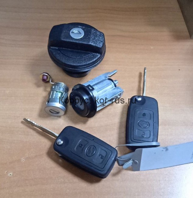 Личинки замков (комплект) (нового образца) для Zx Landmark / grand tiger