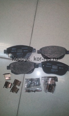 КОЛОДКИ ТОРМОЗНЫЕ ПЕРЕД. (КОМПЛ) (ОРИГИНАЛ)